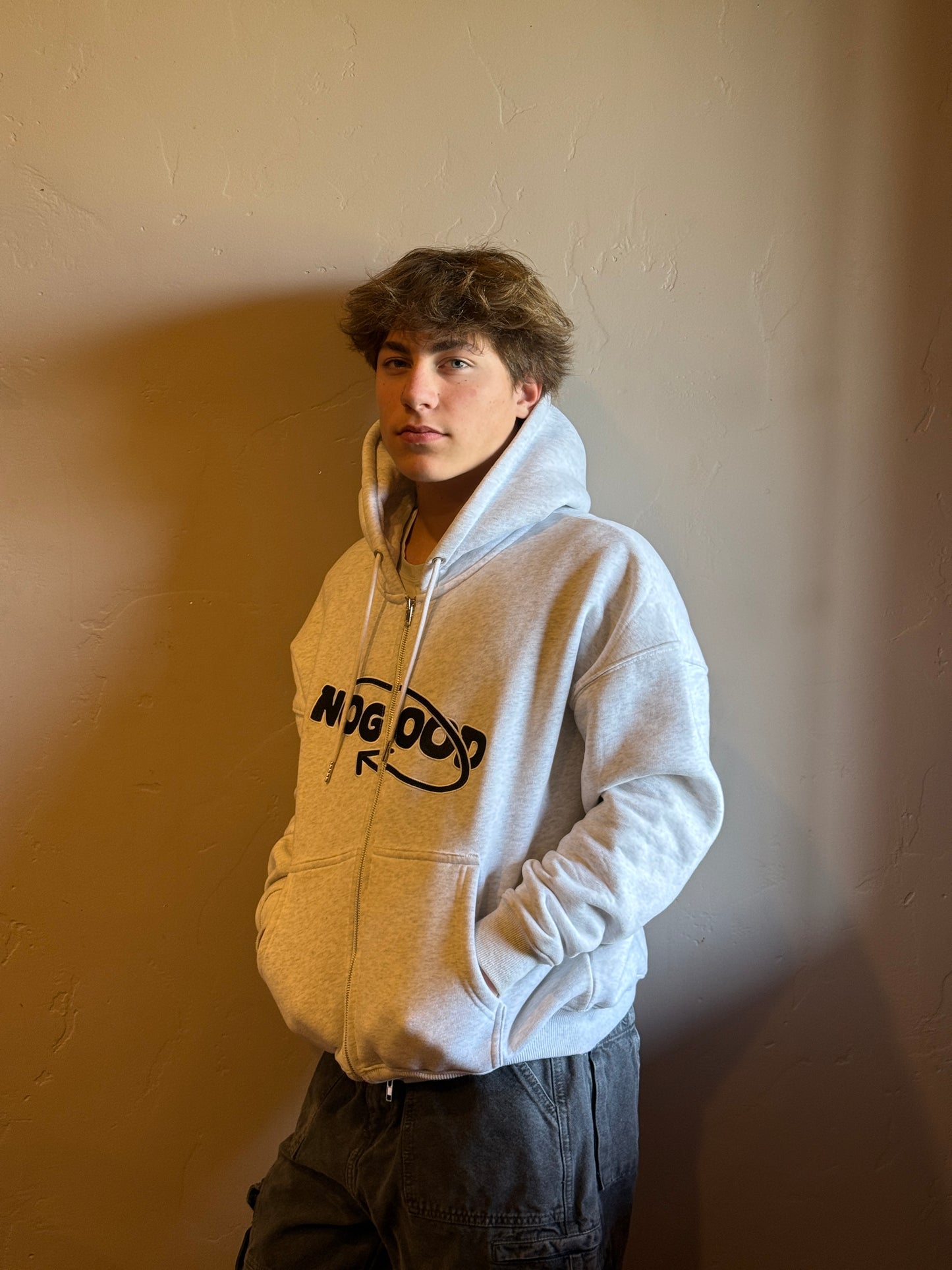 RE:LOOP Hoodie - Greynoise