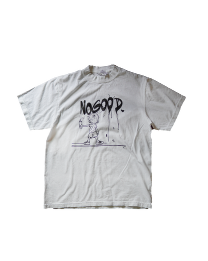 Doodle spray T white